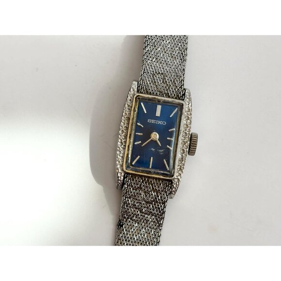 Seiko 11-3189 Silver Mechanical Ladies Vintage Wristwatch - 15mm - WORKS! - Picture 2 of 13